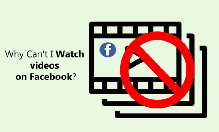 Kenapa Video Di Watch Facebook Tidak Bisa Dibuka