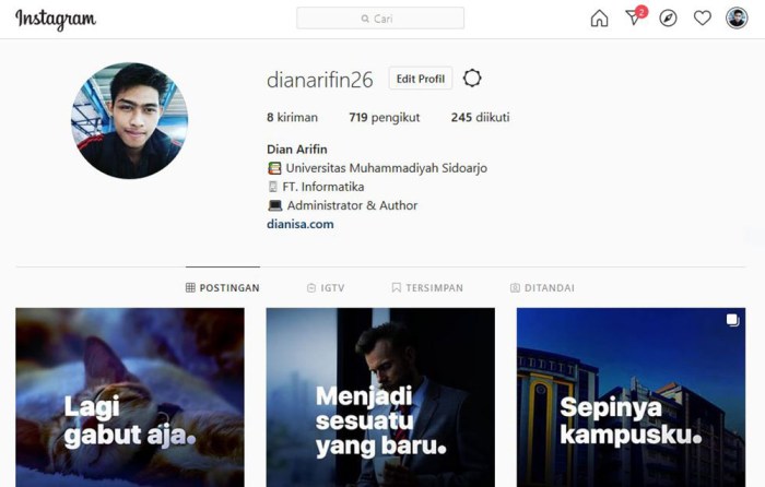 Bagaimana Cara Menyalin Link Instagram