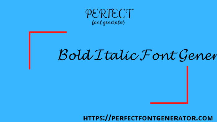 Italic bold bookman swash generator fonts