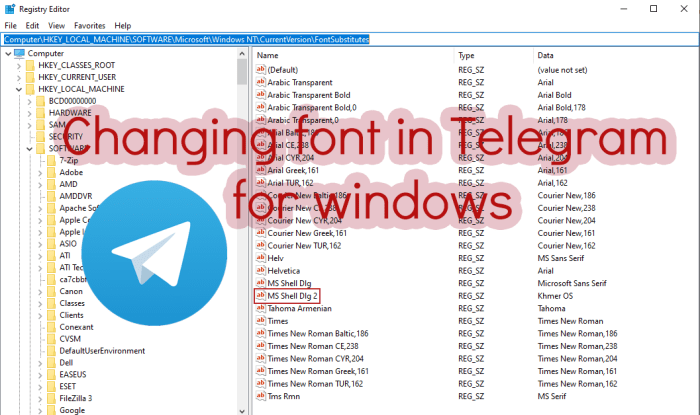 Cara Mengubah Font Di Telegram