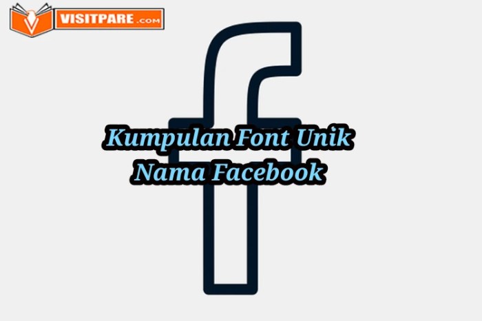 Kumpulan Font Unik Untuk Nama Fb