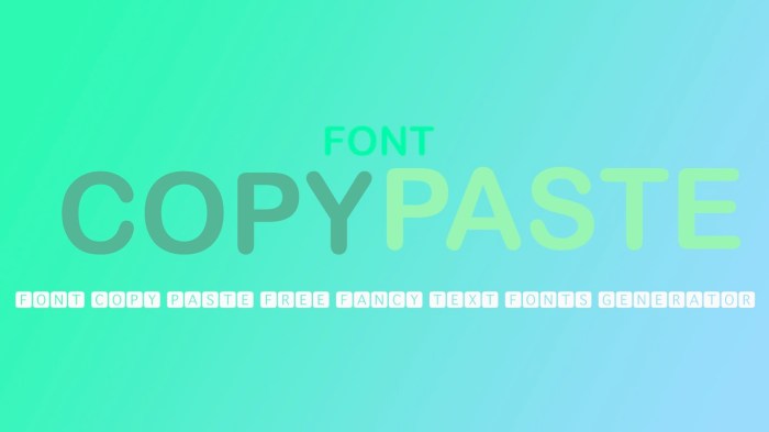 Font Yang Bisa Di Copy