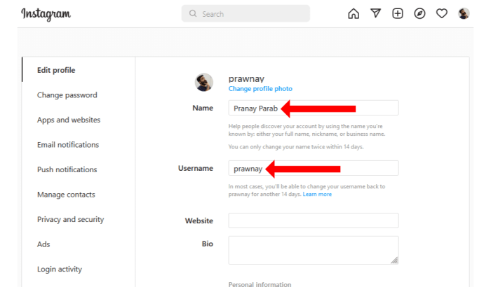 Cara Edit Nama Di Ig Panduan Lengkap