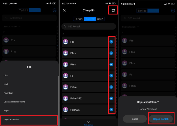 Cara Menghapus Kontak Di Wa Dengan Cepat