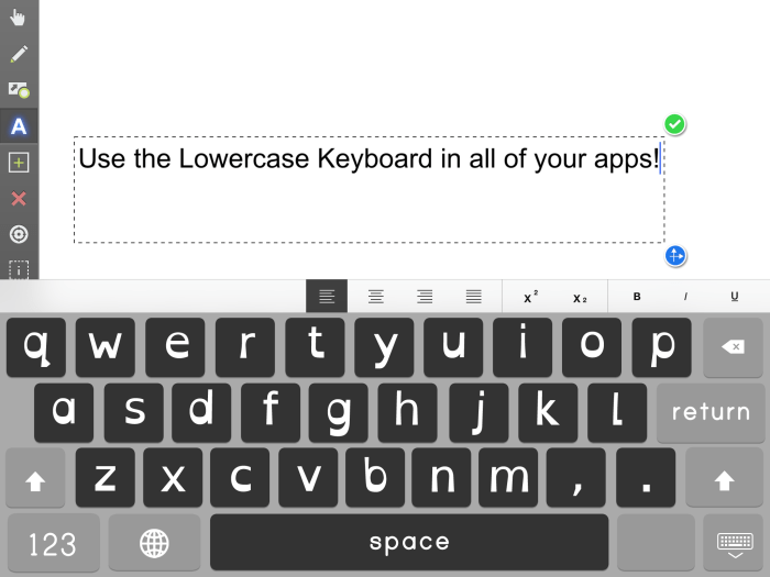 Case keyboard lower upper apple does ios behaviour reason behind letters seems ignore presumably useful feature but stack