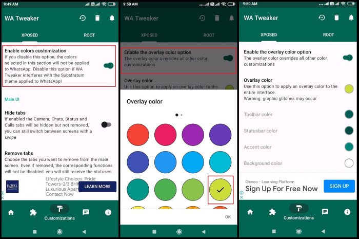 Cara Merubah Warna Tulisan Di Whatsapp