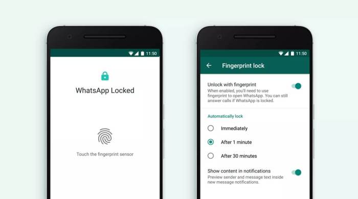 Cara Mengunci Whatsapp Dengan Pola Tanpa Aplikasi